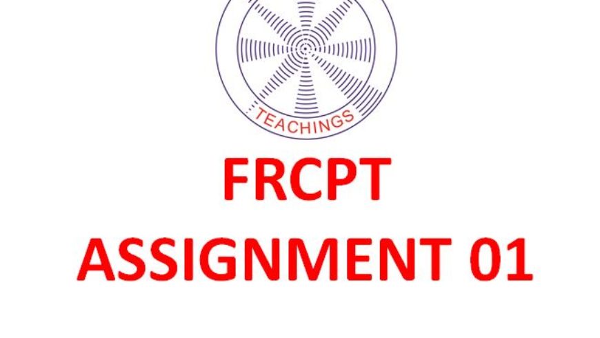 FRCPT Assignment 01: Your experience with integrating imaging in practice