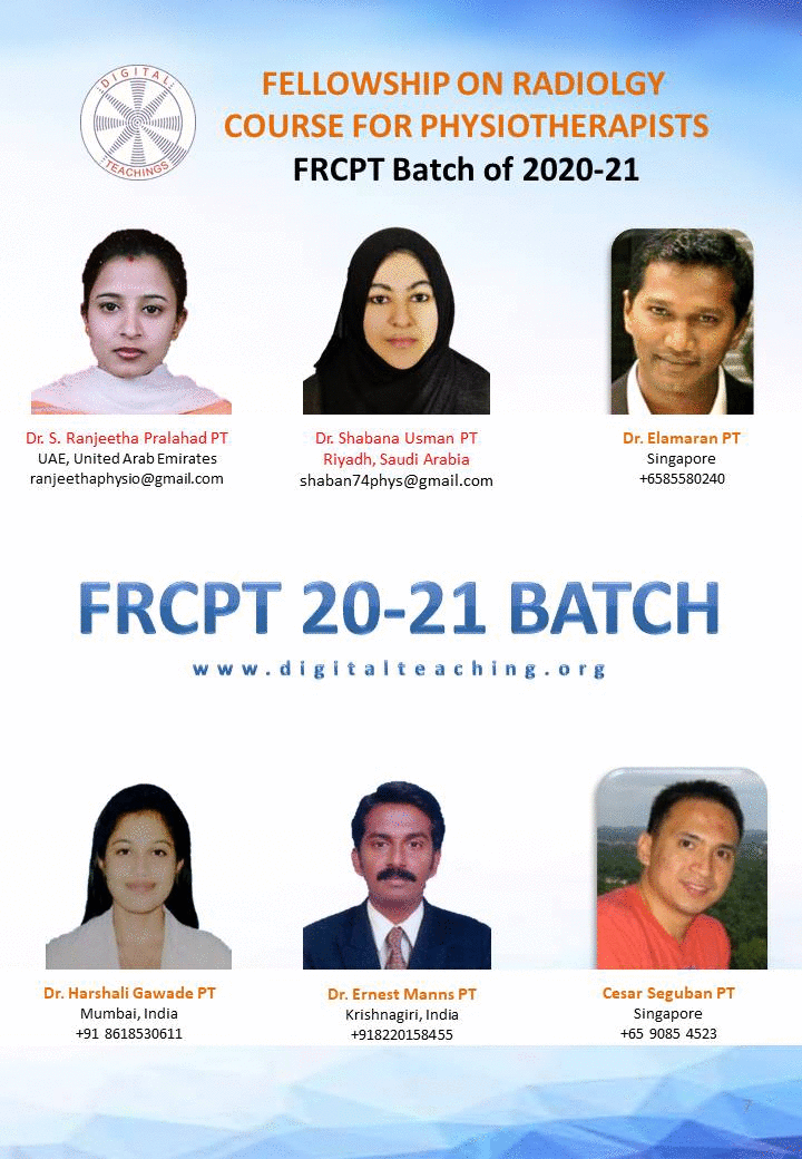 Registered FRCPT 20-21 Scholars